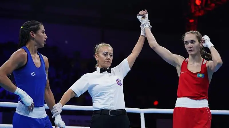 Карина Ибрагимова завоевала путевку в финал мирового первенства по боксу