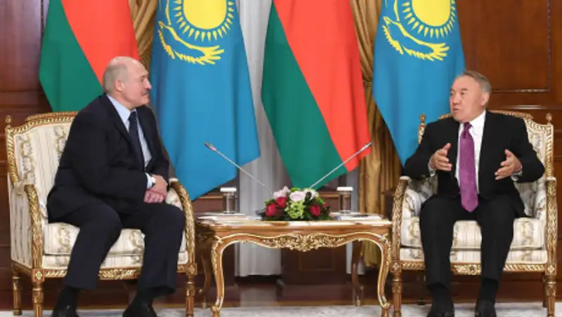 Назарбаев - Лукашенко: Мы вместе прошли через много трудностей