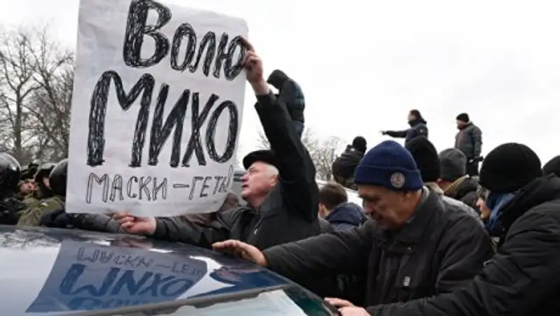 Саакашвили рассказал подробности нападения на его сторонников в Киеве