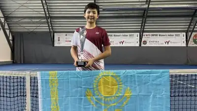Зангар Нурланулы выиграл теннисный турнир серии ITF Juniors в Словакии, фото - Новости Zakon.kz от 30.01.2023 06:08