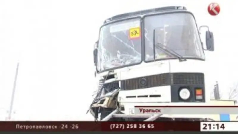 В Уральске водителю школьного автобуса грозит уголовная ответственность