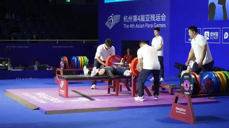 Пара Азиада Золотая медаль, фото - Новости Zakon.kz от 23.10.2023 15:19