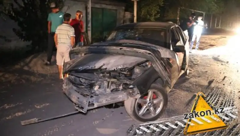 ДТП с участием трех авто произошло в Алматы