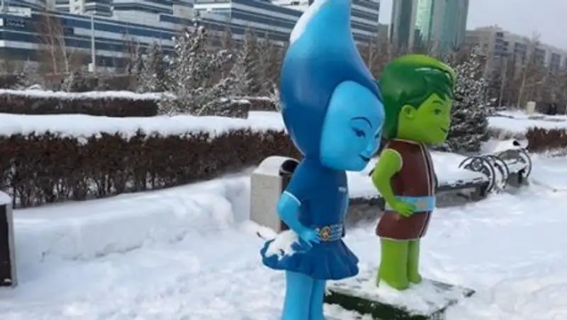 В Астане пропала Сауле - талисман ЭКСПО-2017