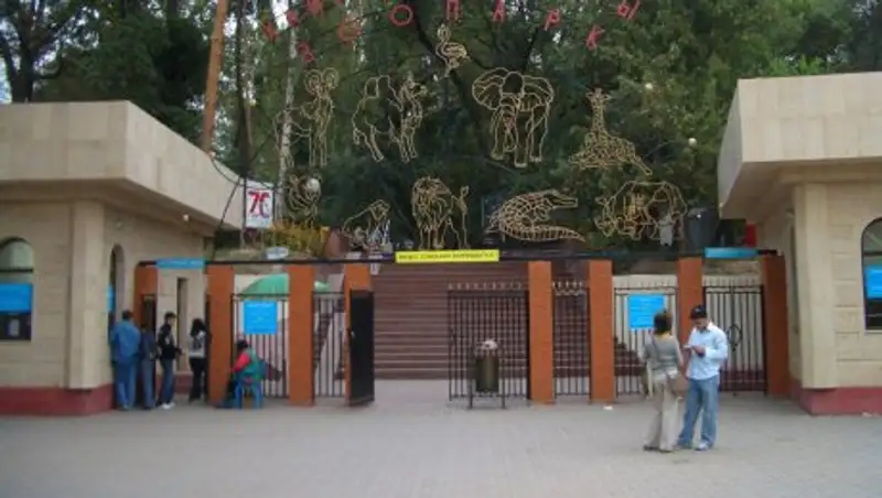 В зоопарке Алматы задержали трех девушек