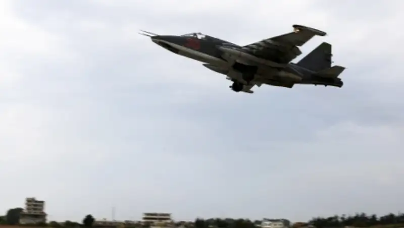 Самолет Су-25 упал в Приморье