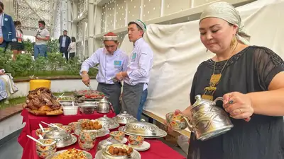 Дастархан выставка, фото - Новости Zakon.kz от 23.11.2021 19:37