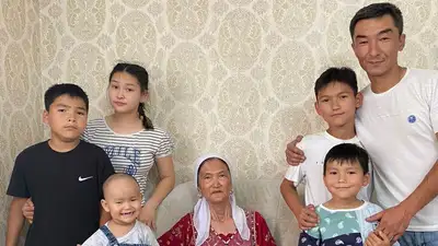 многодетная семья из Шымкента, фото - Новости Zakon.kz от 06.06.2023 15:27