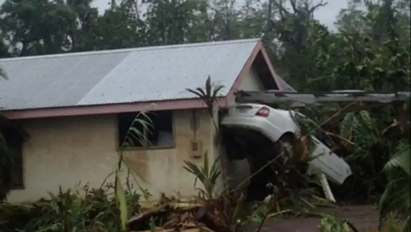 Фиджи аралдарында со&#1179;&#1179;ан дауылдан 17 адам &#1179;аза тапты
