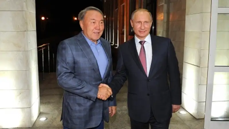 Состоялась неформальная встреча Нурсултана Назарбаева с Путиным и Лукашенко
