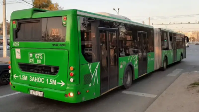 В Алматы изменили схему движения одного маршрута