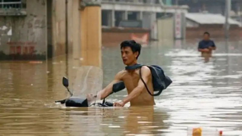 Более 8 млн жителей страдают от наводнений в китайской провинции Аньхо