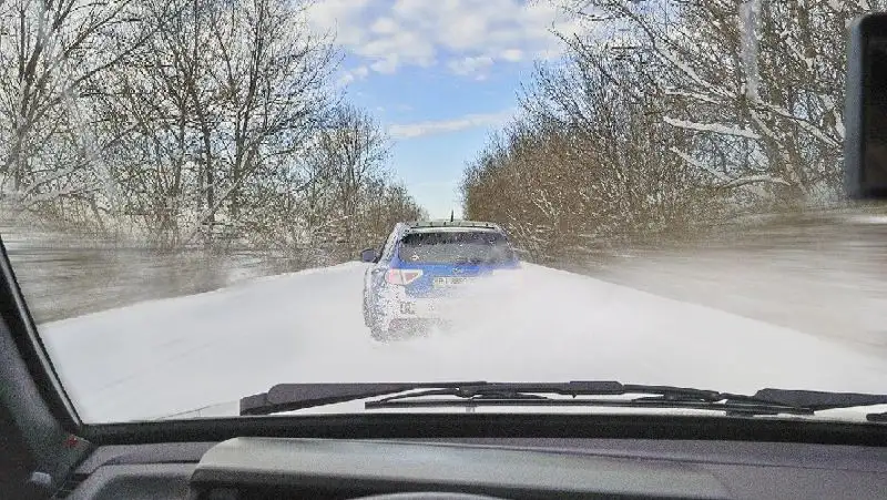 Полиция Павлодарской области обратилась к водителям из-за непогоды