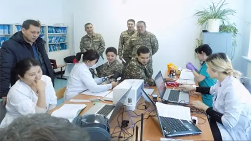 В Алматинской области растет число доноров-военнослужащих