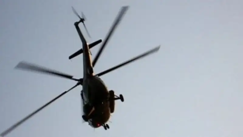 На поиски пропавшего в горах мальчика поднят вертолет