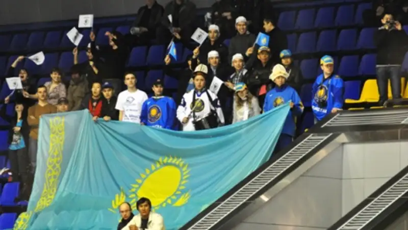 Сборная Казахстана — самая посещаемая команда на ЧМ по хоккею после России 