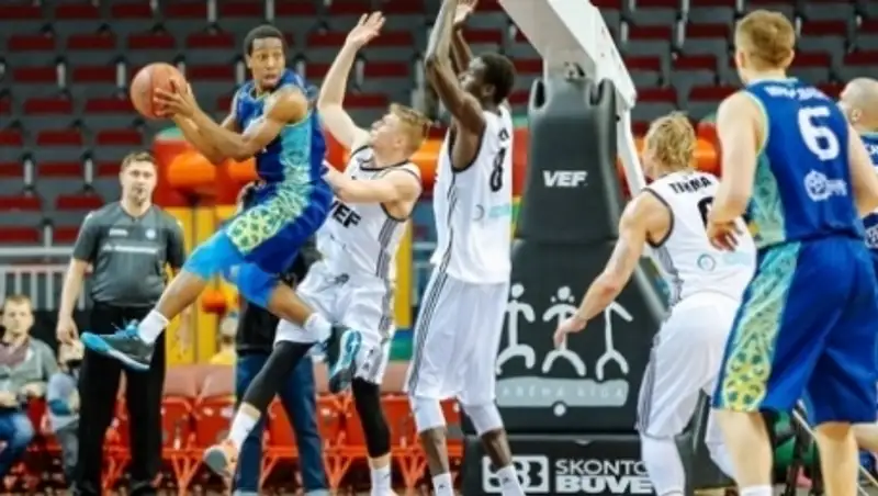 Видеообзор матча ВТБ ВЭФ — «Астана» 61:75