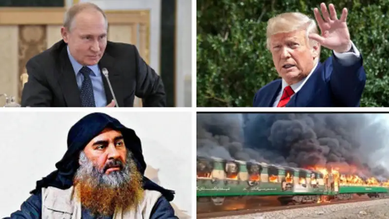 Как Путин пришел в КГБ, угрозы Трампу тюрьмой и роковые трусы аль-Багдади – мировые итоги недели