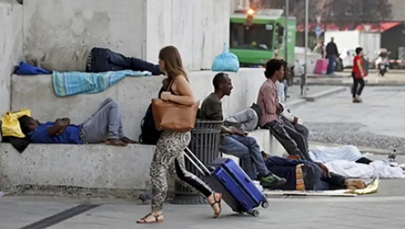 В Милане мигранты подрались с полицией