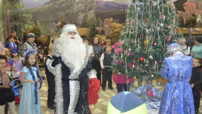 В ВКО  состоялась  новогодняя елка для детей с ограниченными  возможностями