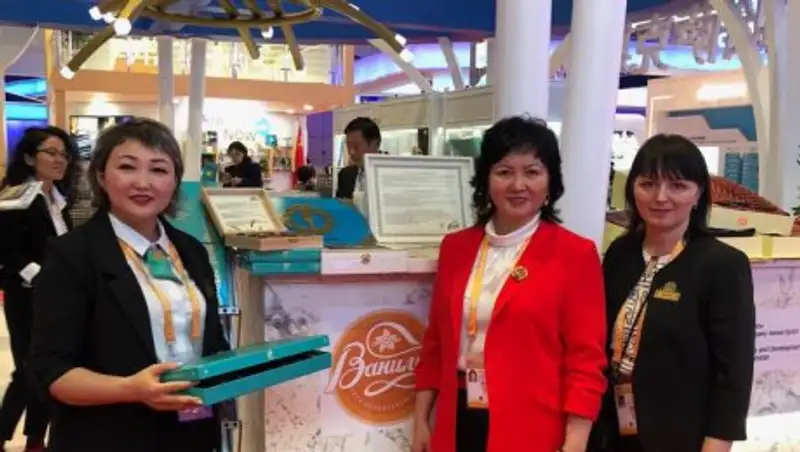 Жент в шоколаде привезли на межрегиональный форум актюбинские предприниматели