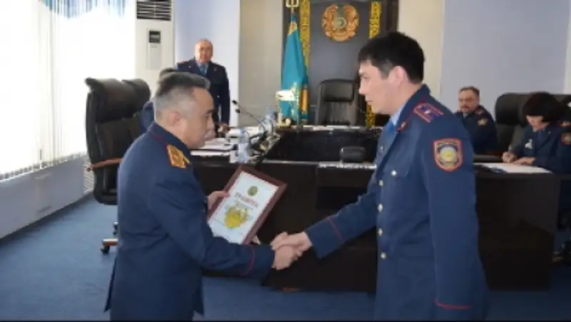 В СКО наградили лучших полицейских