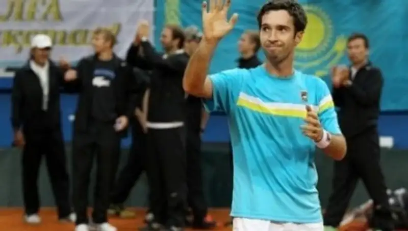 Казахстан уступил России в плей-офф Кубка Дэвиса