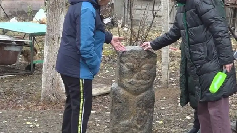Историческую находку обнаружили во дворе дома Алматинской области