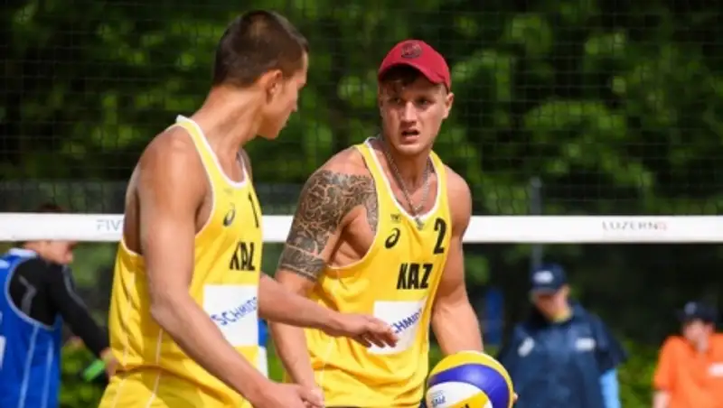 Казахстанцы завершили выступление на чемпионате мира по пляжному волейболу 