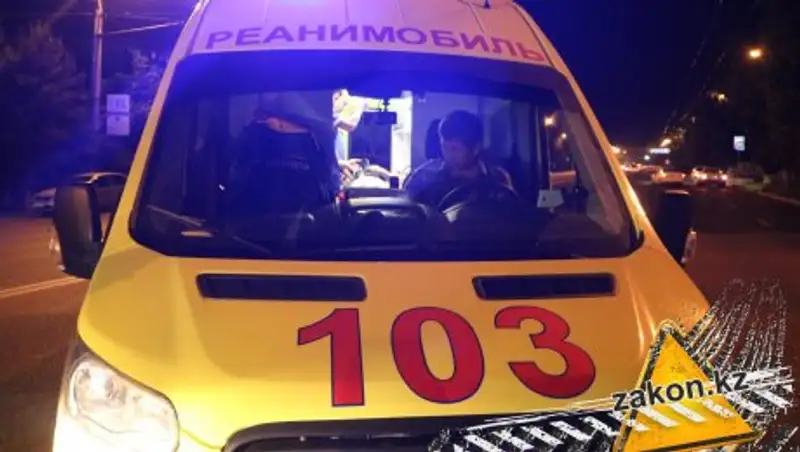 В Алматы сбили пешехода