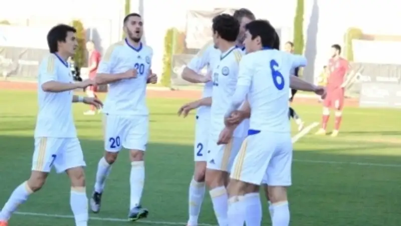 Национальная сборная Казахстана прибыла в Тбилиси