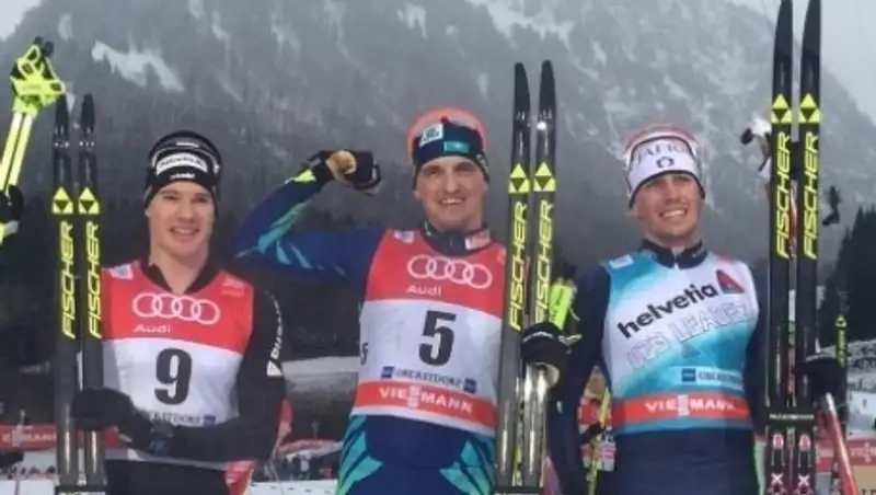 Алексей Полторанин выиграл масс-старт на  «Тур де Ски»