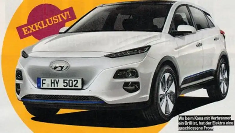 Кроссовер Hyundai Kona получит электрическую версию