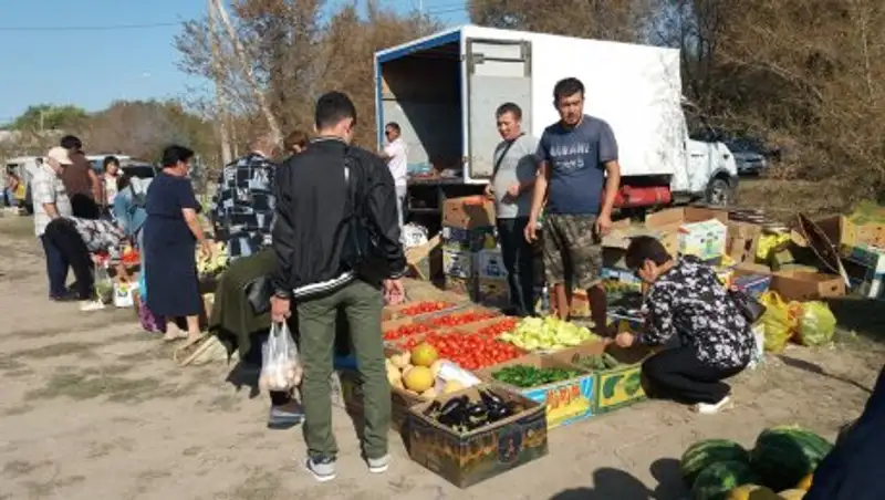 Как прошла ярмарка сельхозпродукции в городе Аксай Бурлинского района