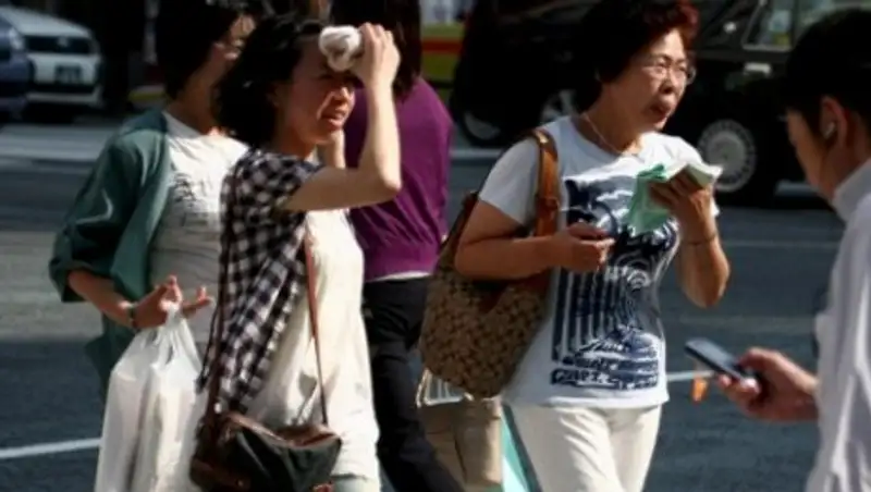 В Японии 13 человек погибли от жары за один день