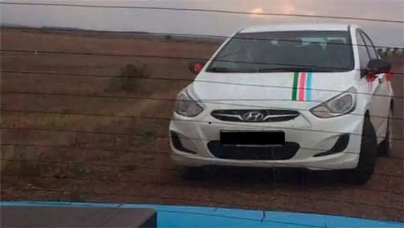 Полицейские Карагандинской обл, остановив машину в свадебном кортеже, задержали угонщика