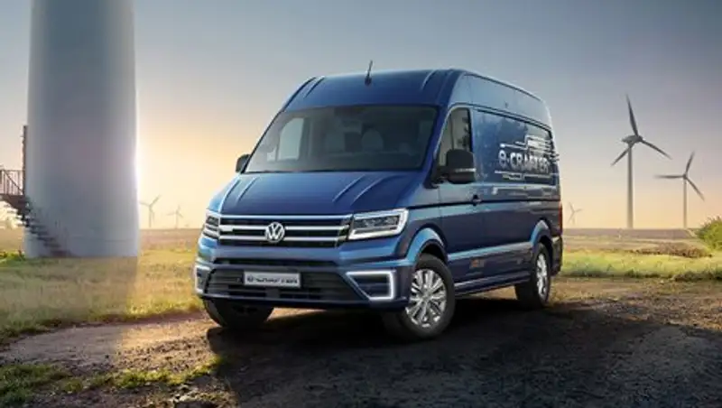 Volkswagen представил электрический фургон Crafter