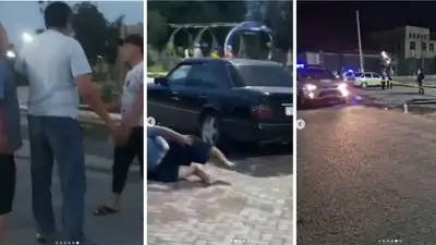 Участник драки сбил обидчиков на машине – в ДП Туркестанской области объяснили участие депутата, фото - Новости Zakon.kz от 16.05.2023 19:10