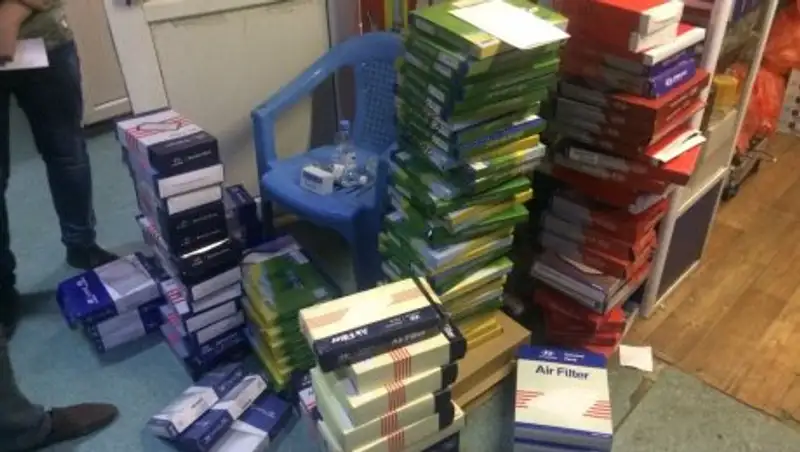 Контрафакт убивает: на рынках Алматы изъяли поддельные запчасти на авто