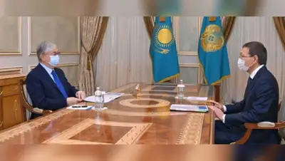 Токаев, Абдиров, Акорда, встреча, фото - Новости Zakon.kz от 16.02.2022 18:11