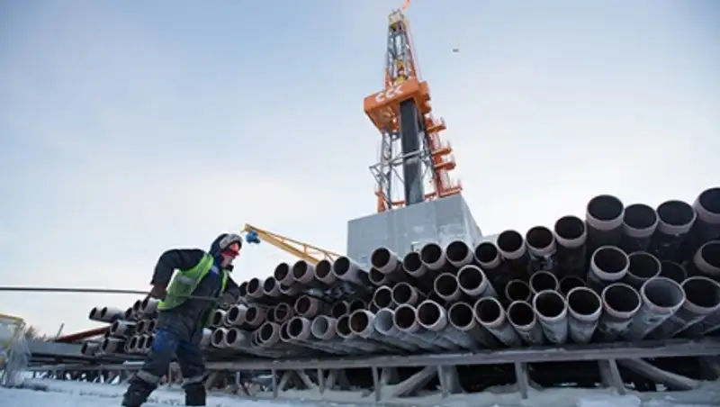 Цена на нефть поднялась выше $57