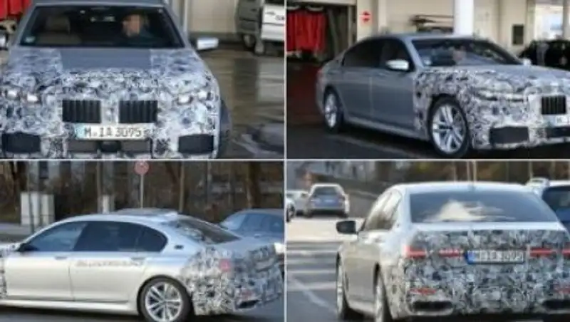 В Сеть слили снимки ещё не выпущенного на рынок BMW 7-Series