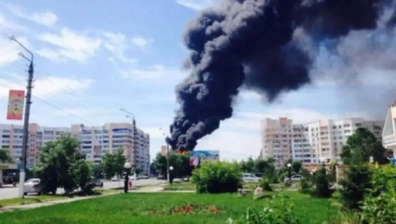 Специальная комиссия расследует причины пожара в кафе в центре Петропавловска