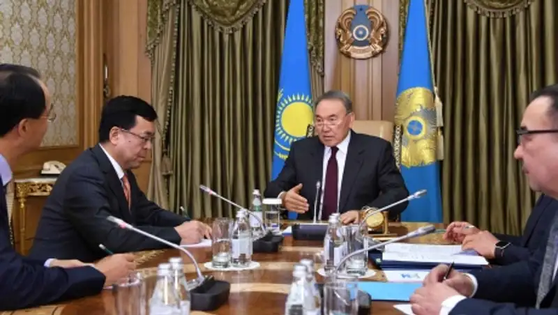 Назарбаев назвал нефтегазовую сферу ведущей отраслью партнерства Казахстана и Китая