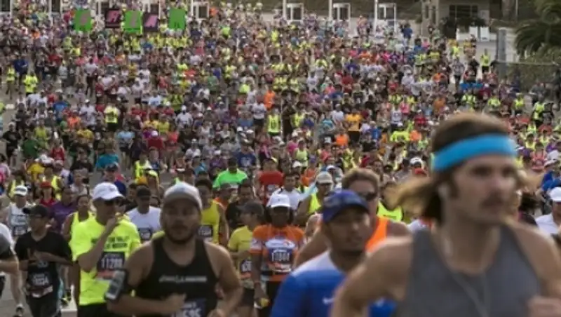 185 участников марафона в Лос-Анджелесе пострадали из-за жары