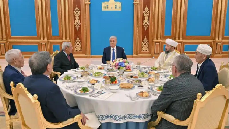 В Акорде провели ауызашар для постящихся в месяц Рамазан