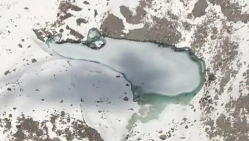 Алматинских спасателей беспокоят горные мореные озера