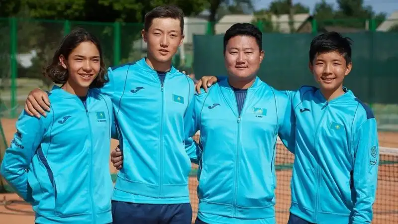 Юниорская сборная Казахстана по теннису выиграла путевку на Чемпионат мира-2023