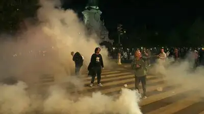 В поддержку Палестины: тысячи человек вышли на протест в Париже , фото - Новости Zakon.kz от 13.10.2023 02:29