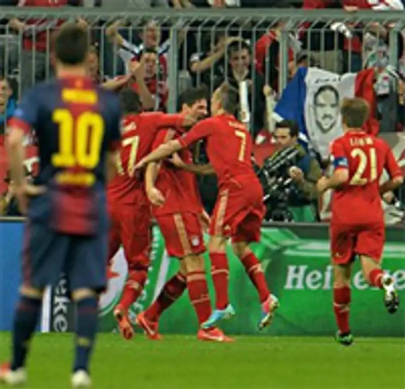 «Бавария» разгромила «Барселону» в полуфинале Лиги чемпионов, фото - Новости Zakon.kz от 24.04.2013 15:20